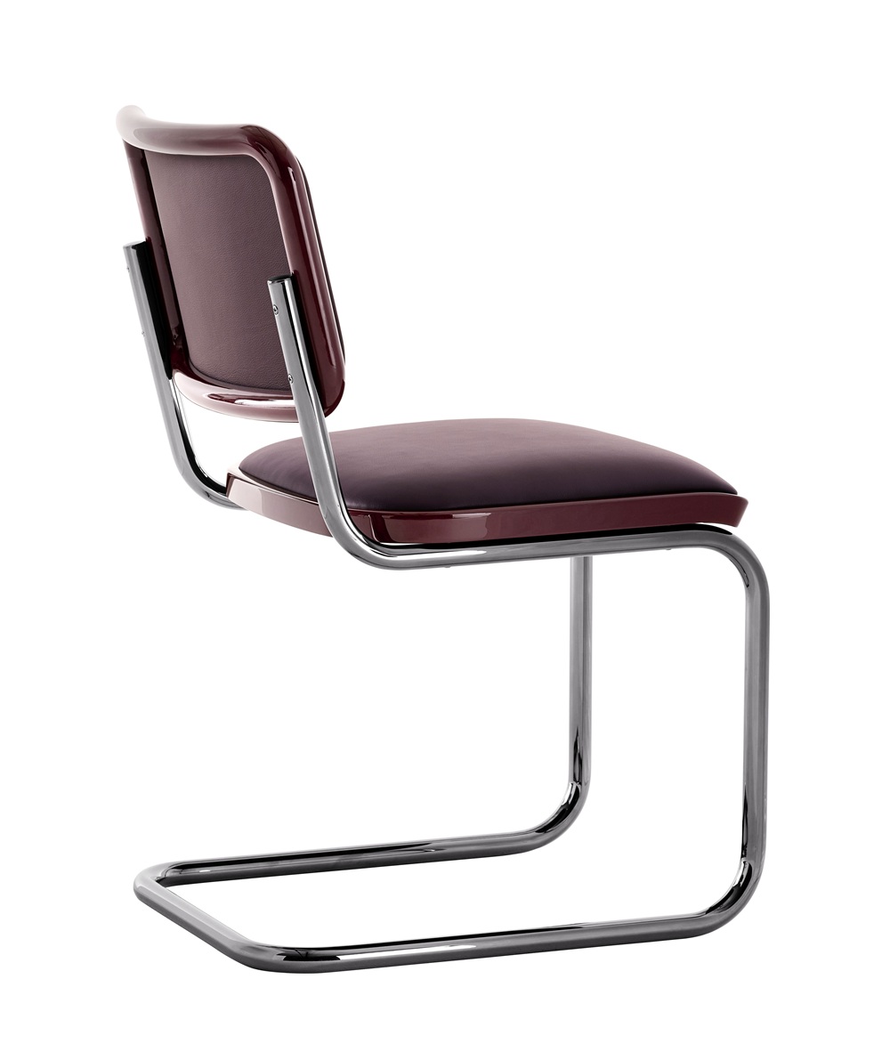 JS. Thonet by Jil Sander S 32 P / S32P Freischwinger Thonet