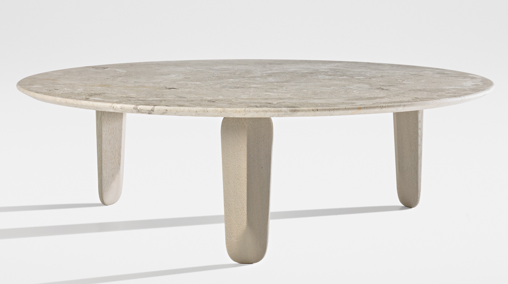 Kuyu Marble Rund Marmor Couchtisch Rund Zeitraum