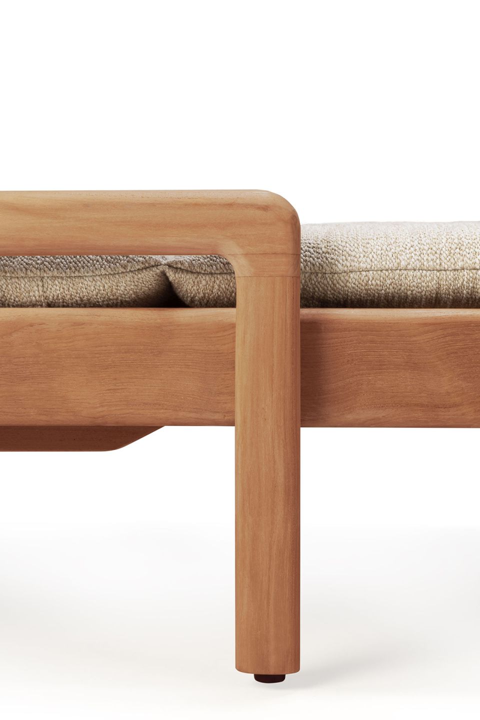 Jack Outdoor verstellbare Liege Teak Ethnicraft Natural