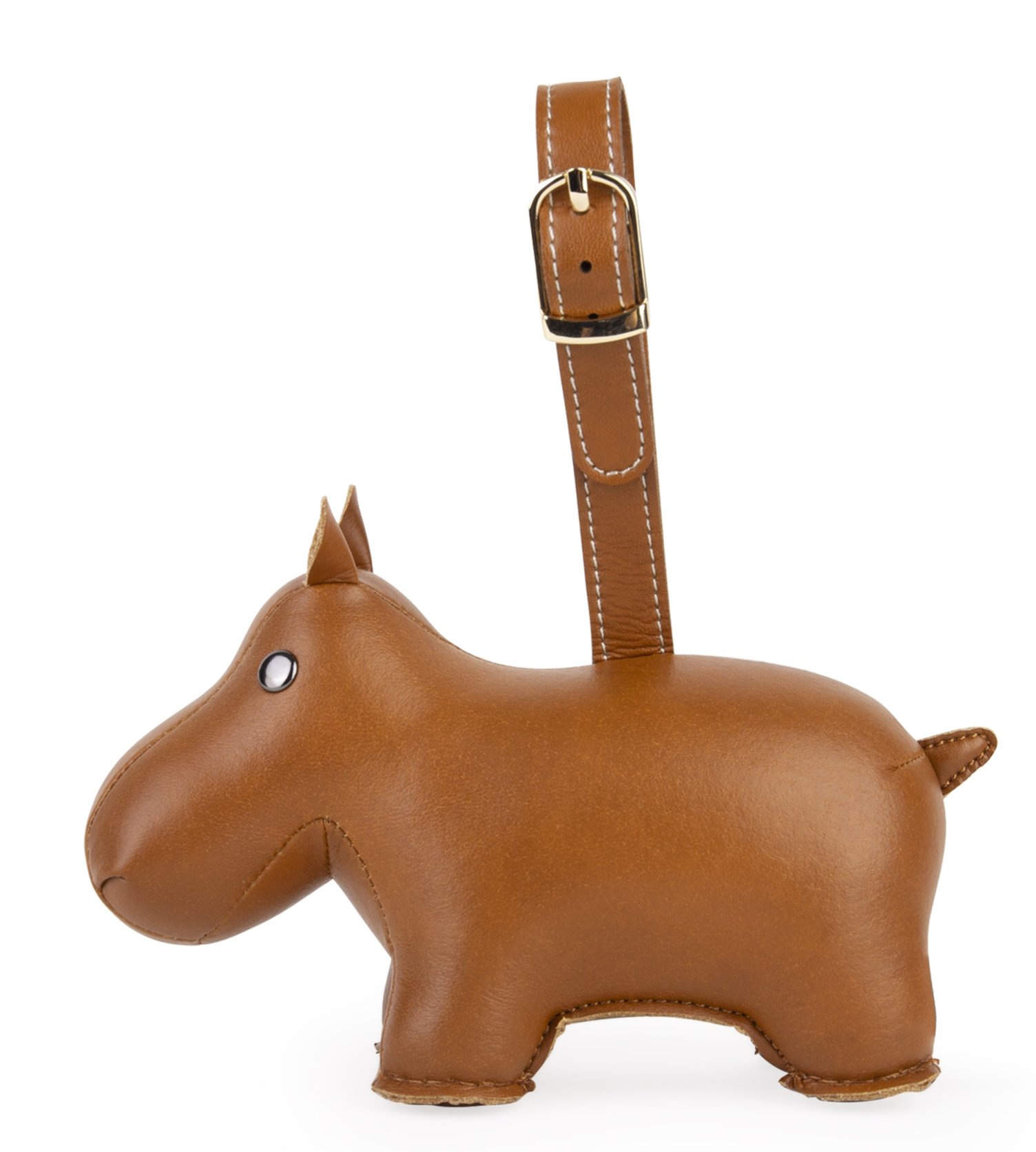 Bag Charm Taschenanhänger Hippo Tan Züny