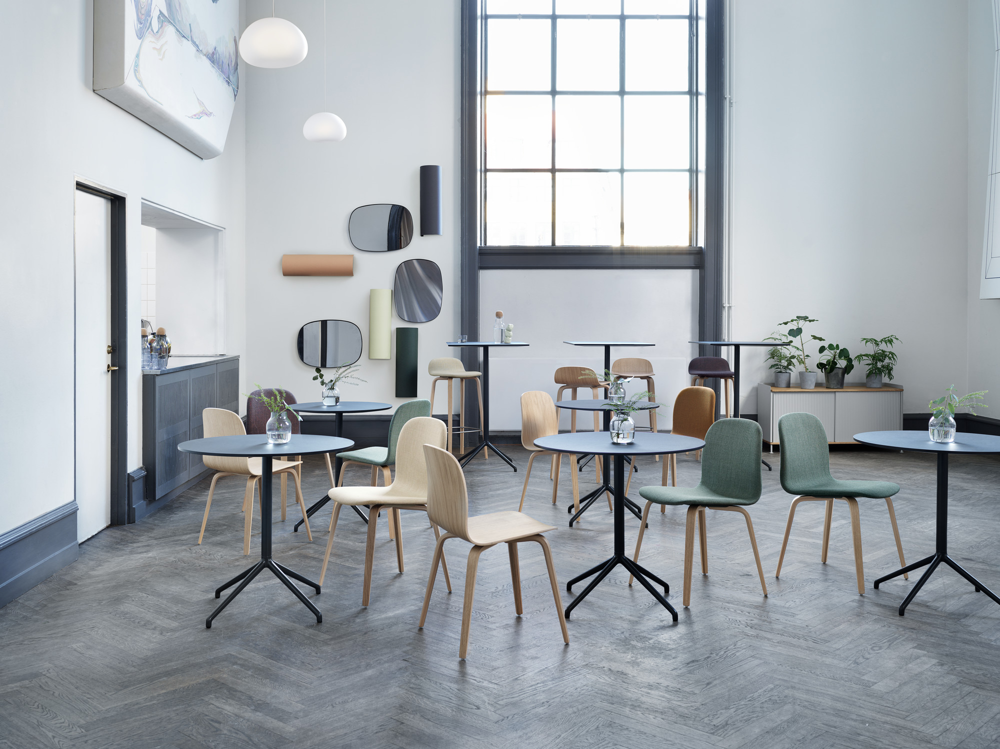 Visu Chair Wood Base Stuhl Muuto