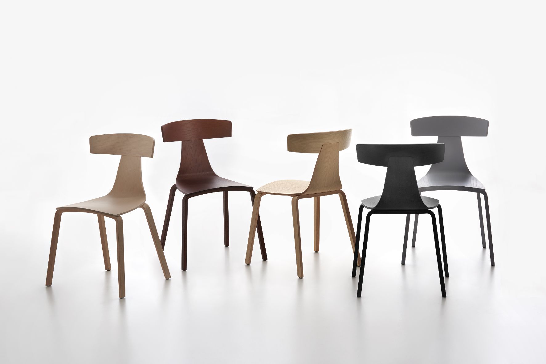 Remo Wood Chair Holz Stuhl Plank