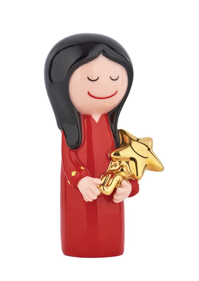 AGJ01 18 Figlio delle stelle Porzellanfigur Alessi