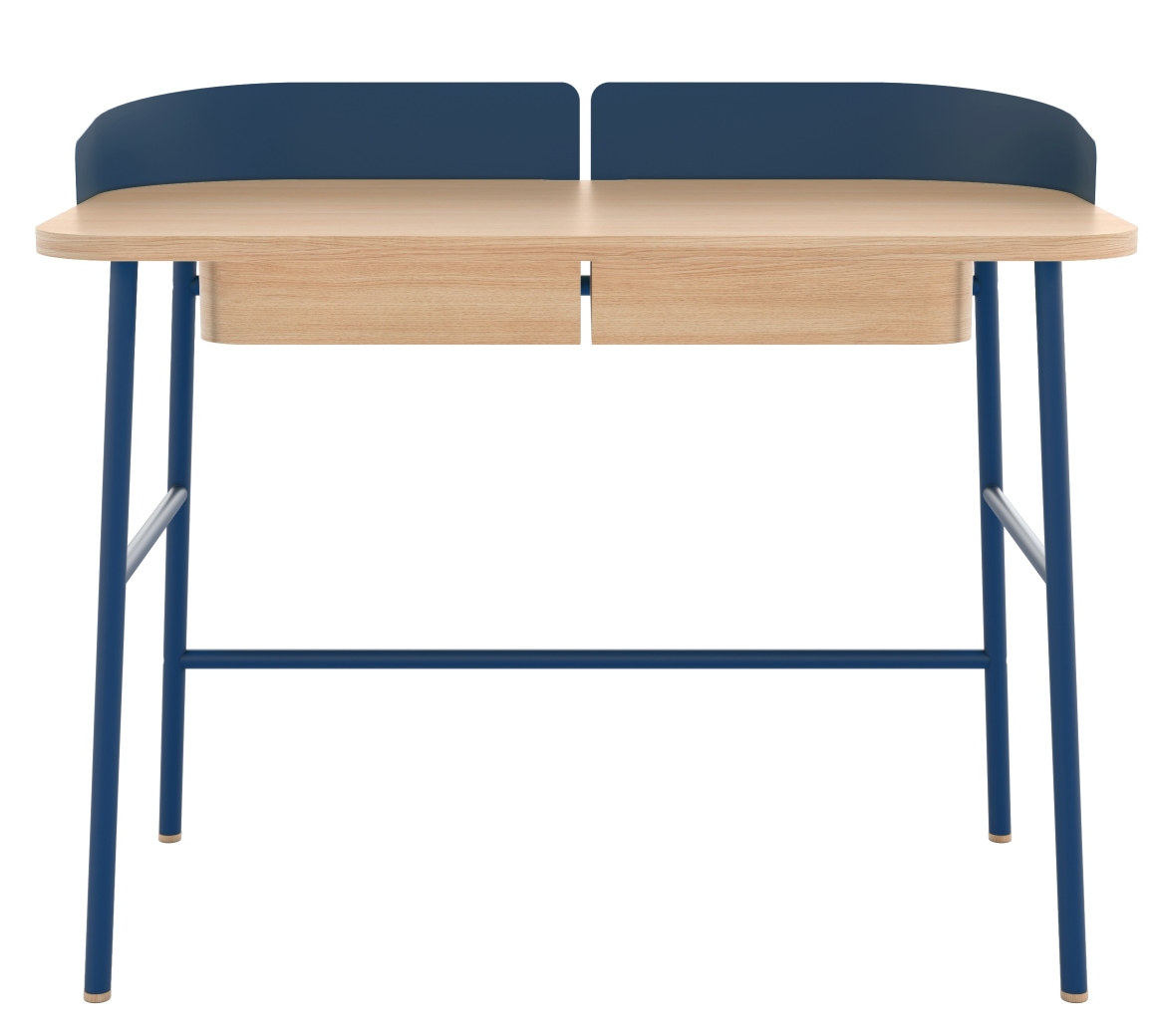 Victor Schreibtisch Hartô Blau matt