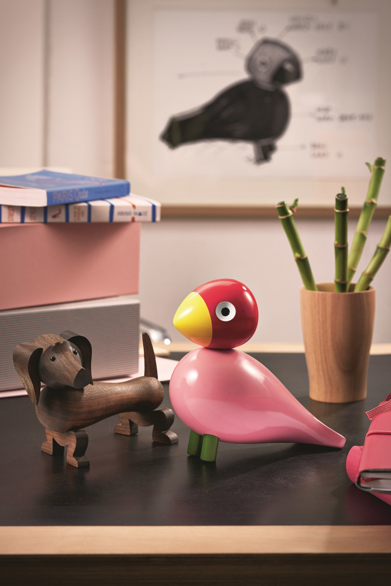 Songbirds Singvögel Holzfigur Kay Bojesen Kay