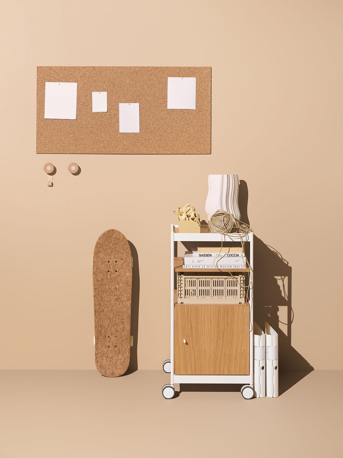 Beside Office Trolley Regalelement / Kommode Mizetto QUICK SHIP