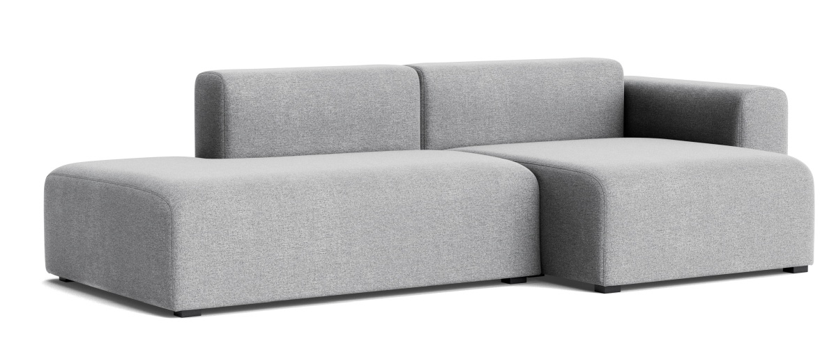 Mags Sofa 2,5-Sitzer Combination 3 low Armrest mit Armlehne rechts Hay Stoff Hallingdal 130