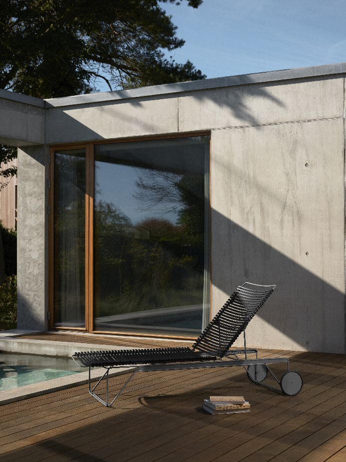 Click Adjustable Chaise Longue Sonnenliege Outdoor HOUE