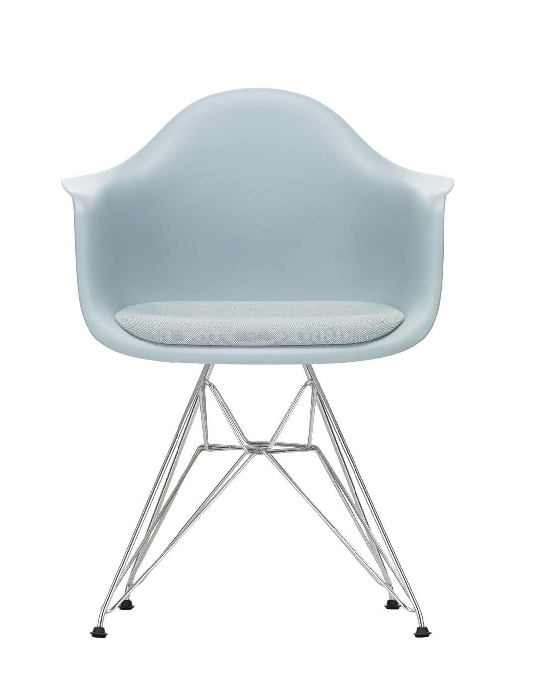 Eames Plastic Arm Chair DAR Stuhl mit Sitzpolster Vitra