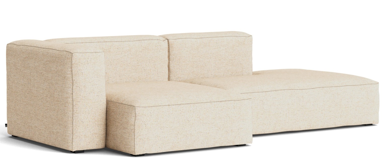 Beige Mags Soft Sofa mit Armlehne links, modernes Design Sofa für Wohnzimmer und Lounge.