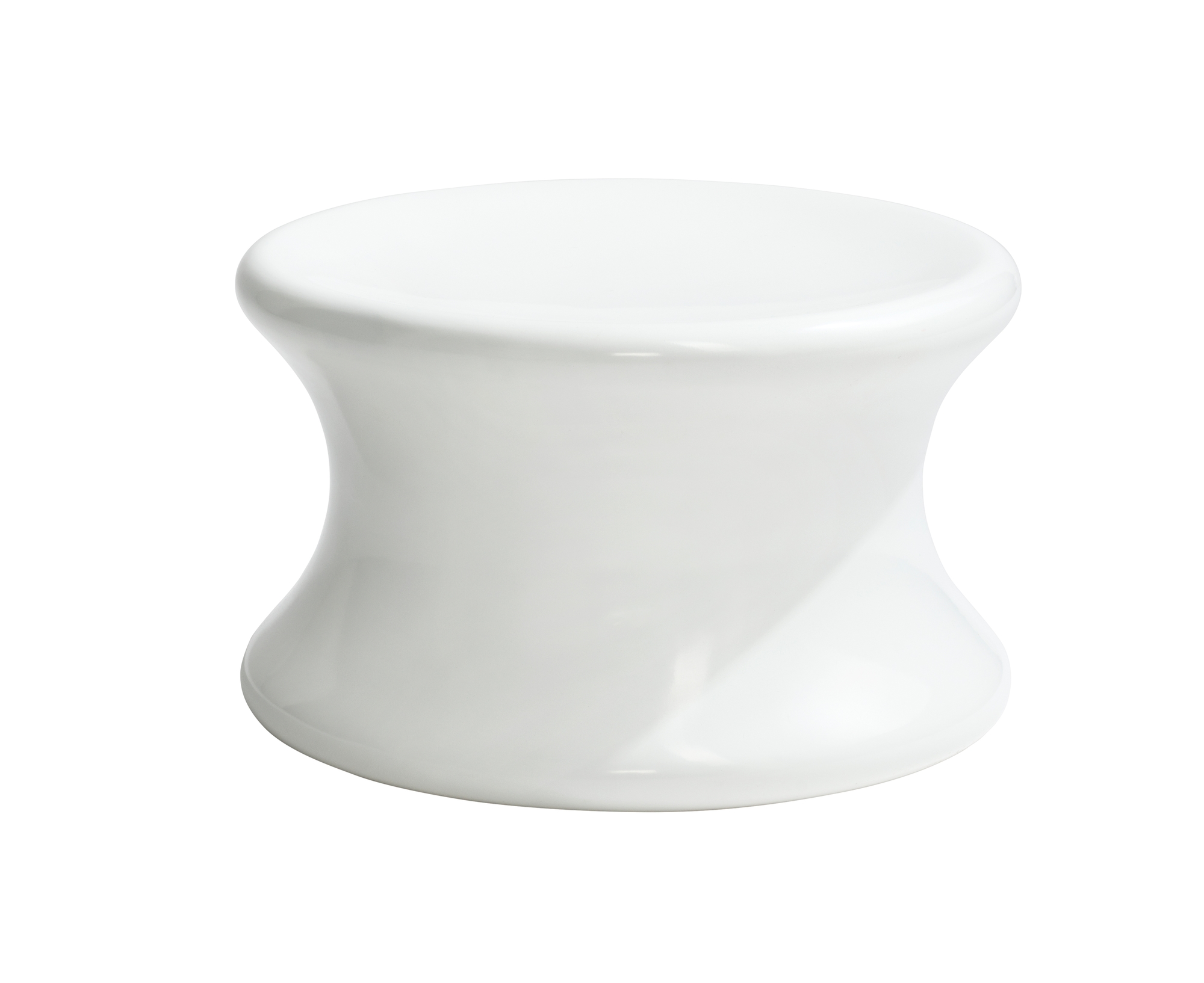 Weißer Mushroom Hocker von Eero Aarnio Originals, moderner Designhocker für Wohnzimmer und Kinderzimmer.