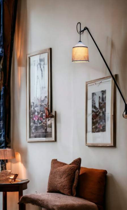 Jaima P307 + Schirm 71 Wandleuchte marset  