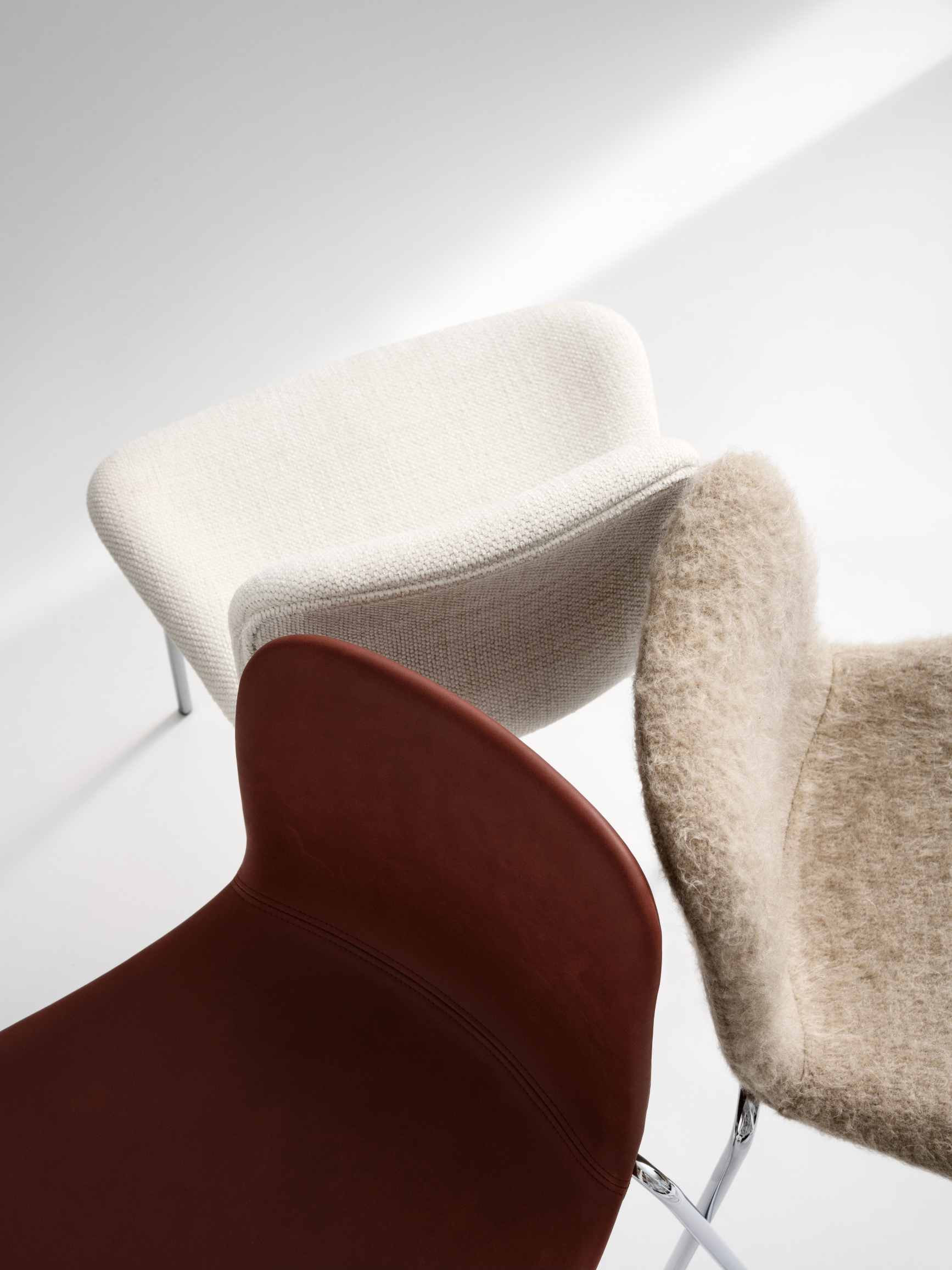 Langue Stack Chair Stuhl Vollgepolstert NORR11