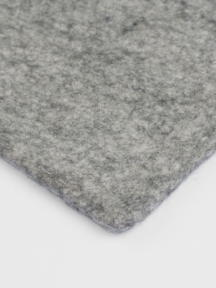 Mono Rechteckig Filzteppich 160 x 230 cm myfelt Carl (grau meliert)