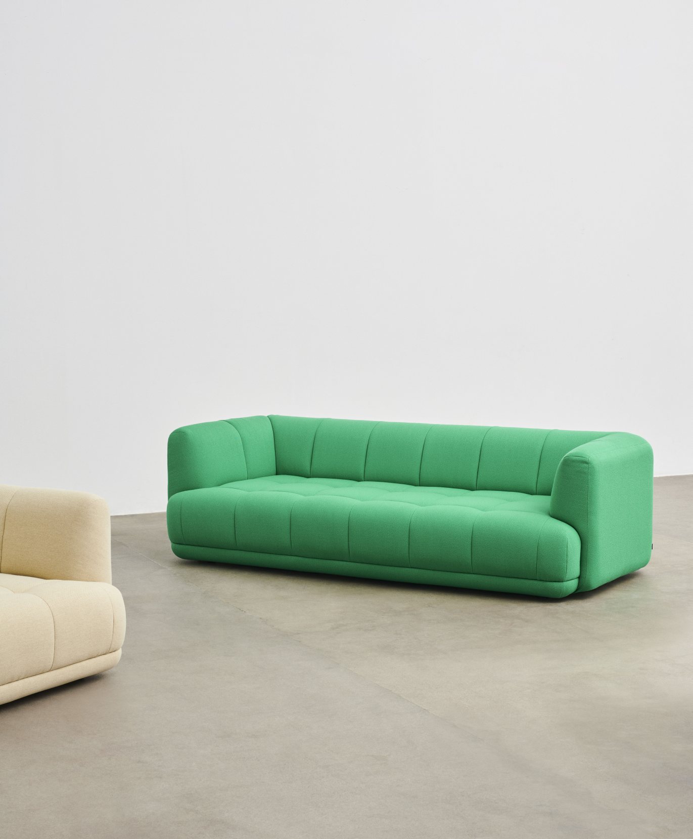 Quilton 3 Seater Sofa 3-Sitzer Hay