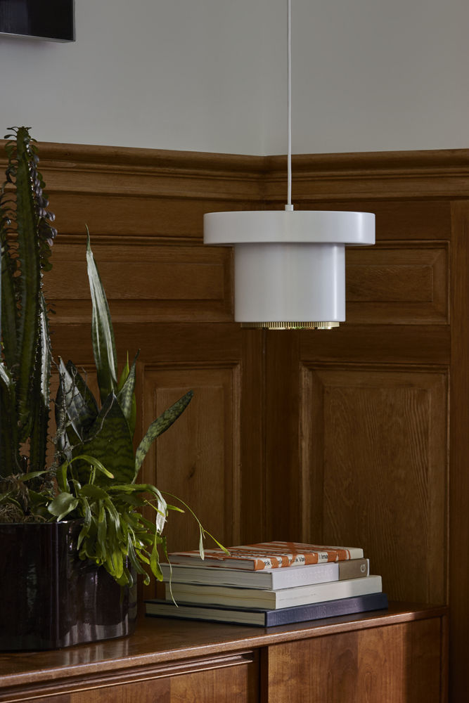 A201 Pendant Light Pendelleuchte Artek Weiss - Messing