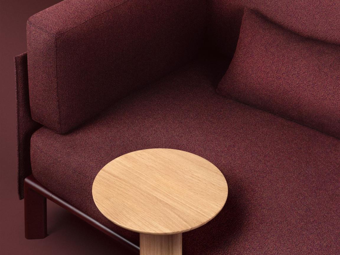 Anagram Anstecktisch Ø 35 cm rund Vitra