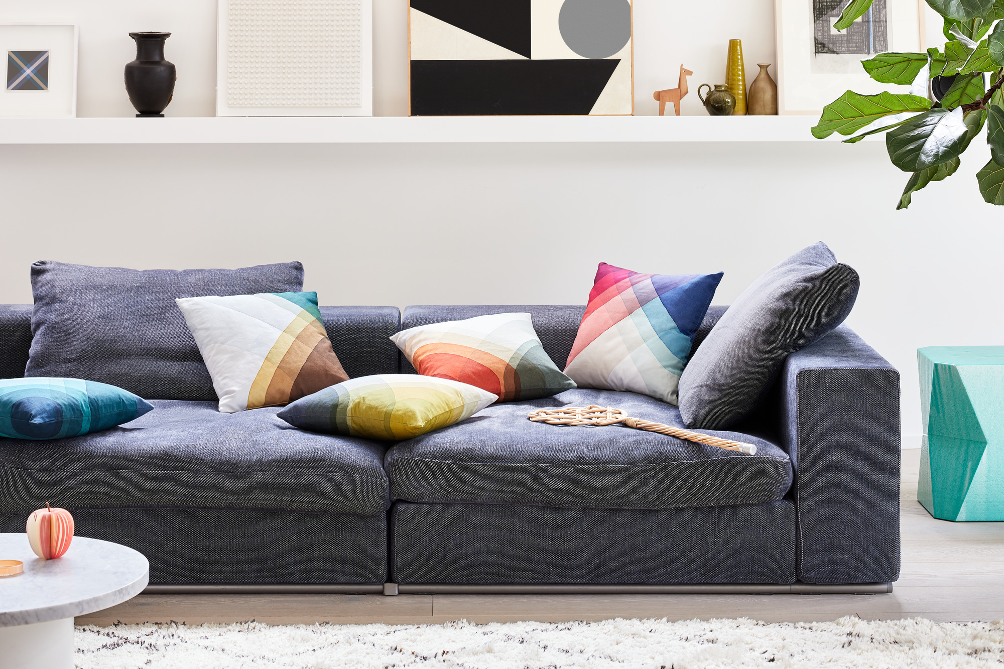 Heringbone Pillows Kissen Vitra