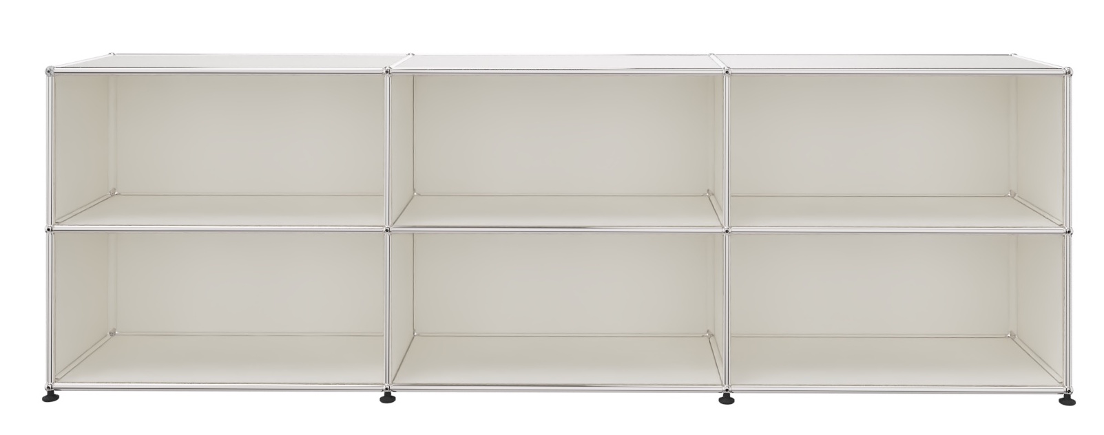 USM Haller Regal Offen Hx75 cm Reinweiß FAST DELIVERY