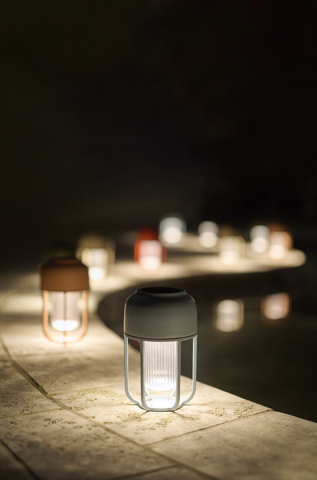 LIGHT No.1 Solar-powered lamp Indoor/Outdoor Akkuleuchte Houe