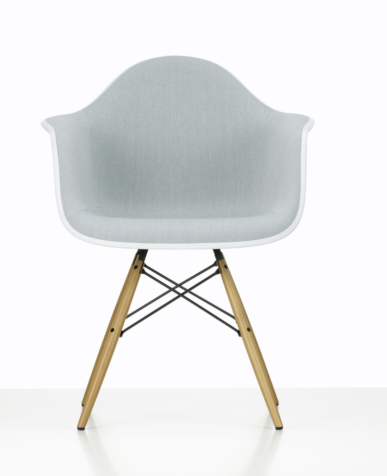 Eames Plastic Arm Chair DAW Stuhl Vollgepolstert Vitra