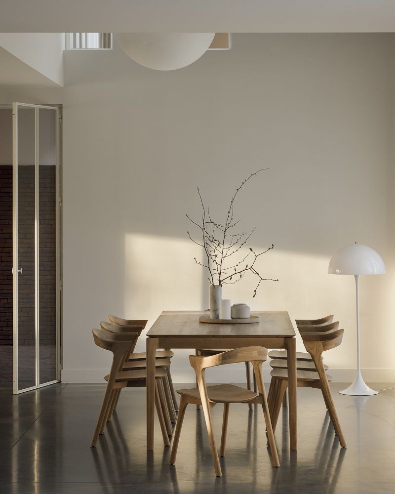 Bok ausziehbarer Tisch Eiche rechteckig Ethnicraft