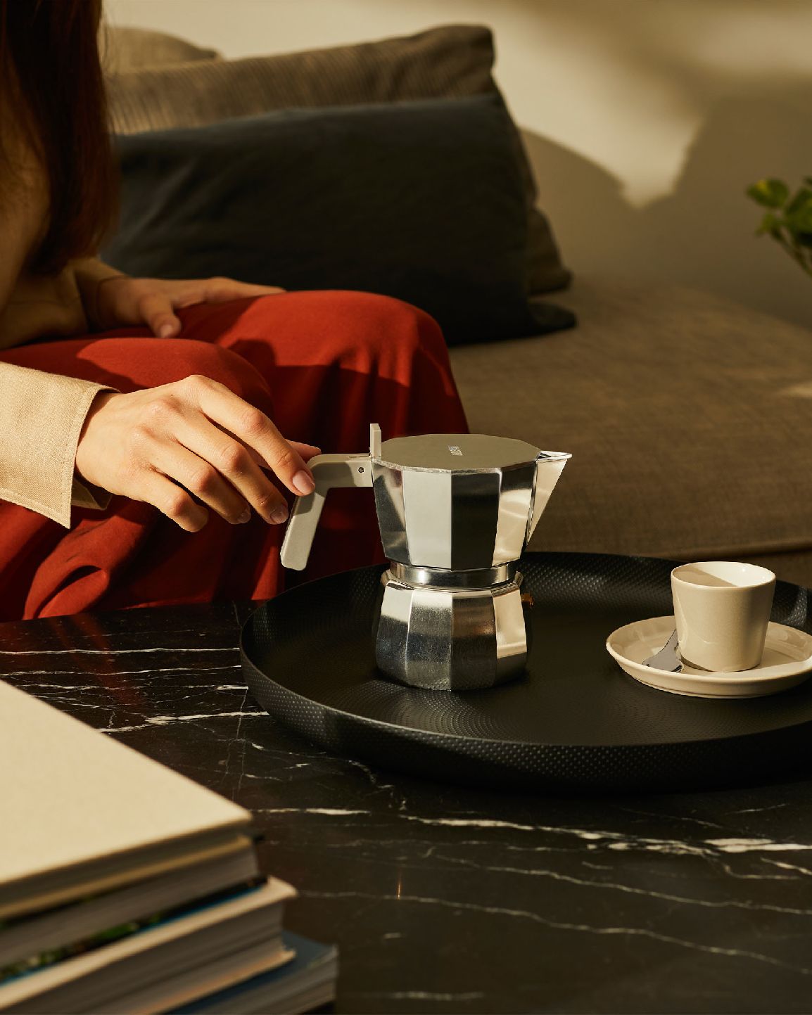 Moka Espressokocher DC06 9 FM Alessi