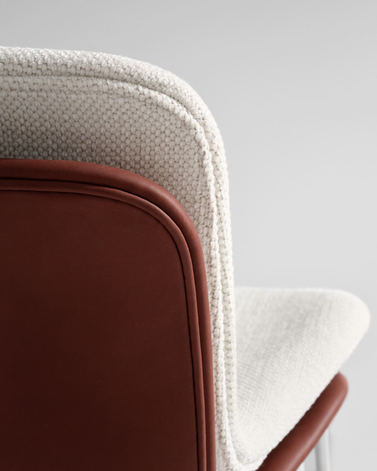 Langue Stack Chair Stuhl Vollgepolstert NORR11