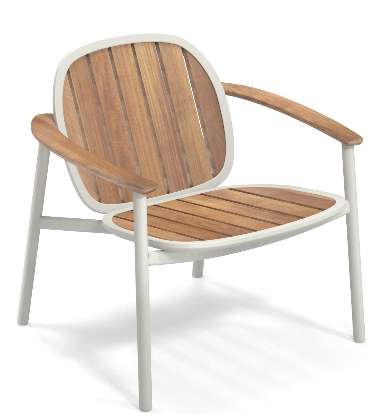 Twins Lounge Chair Armlehnen Stuhl Outdoor Emu