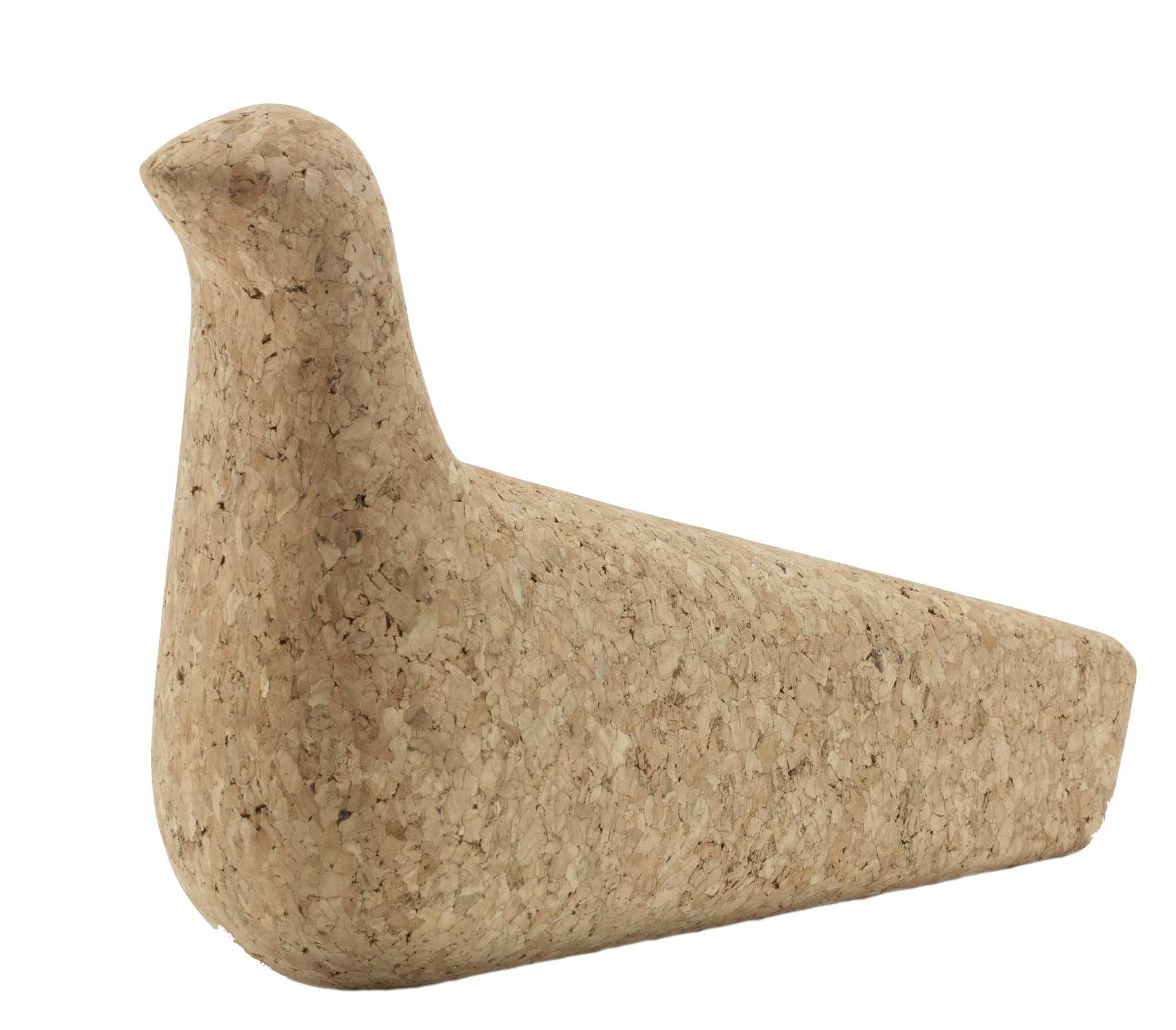 L'Oiseau Friedenstaube aus Kork von Vitra, eine dekorative Vogelfigur aus Naturkork.