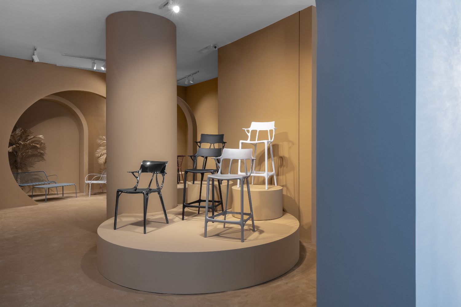 A.I. Barstool Barhocker H 98 cm Kartell