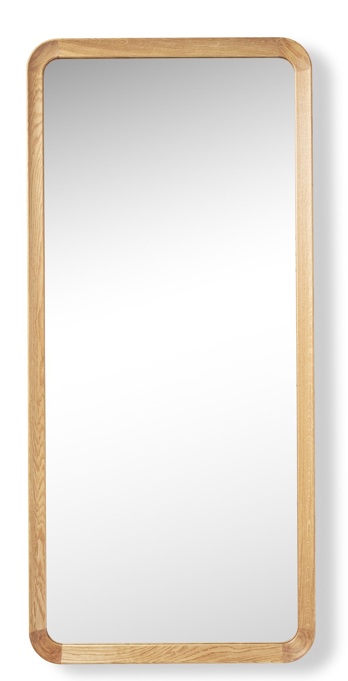 VLA62 Radio House Spiegel von Carl Hansen & Søn mit Rahmen aus Eichenholz.