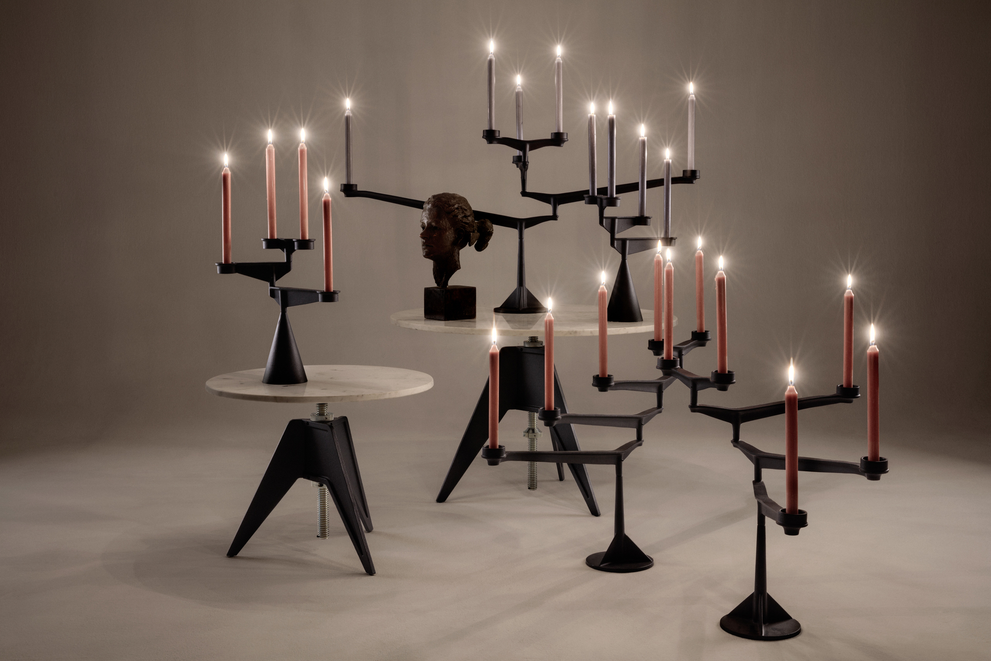 Spin Candelabra Mini Kerzenständer Tom Dixon EINZELSTÜCK