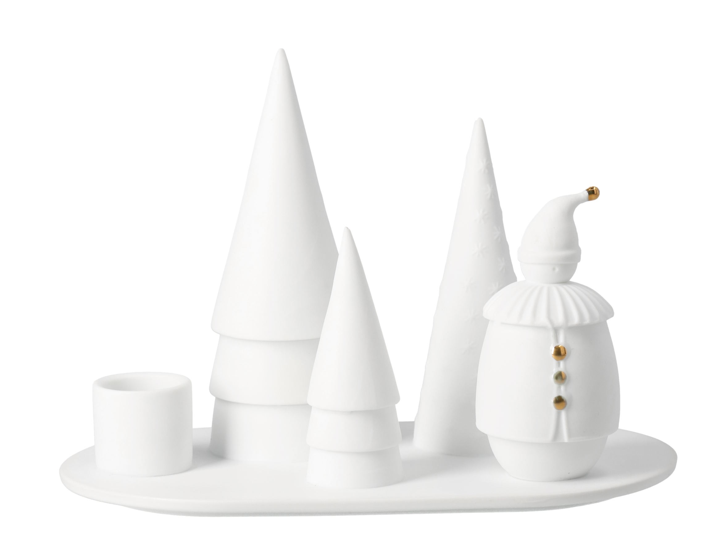 Kerzenhalter Weihnachtsmann Räder