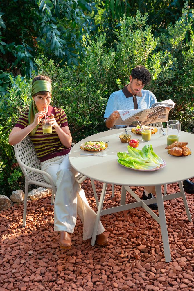 Croisette Bridge Armlehnen Stuhl Outdoor Fermob