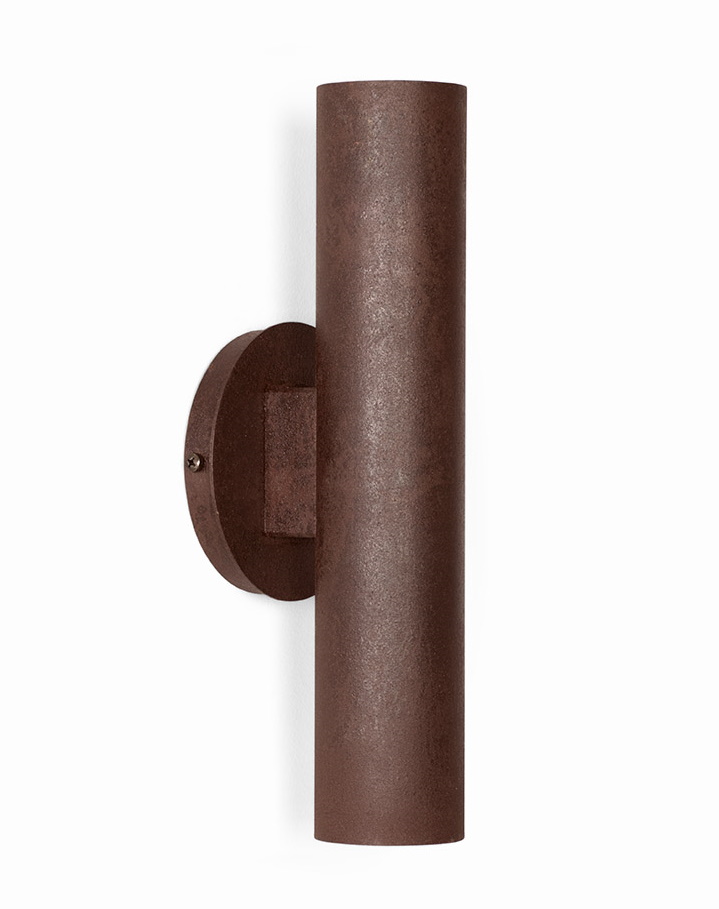 Sconce30 Graypants Wandleuchte in Rostbraun, moderne Innenbeleuchtung für Wohnzimmer und Schlafzimmer.