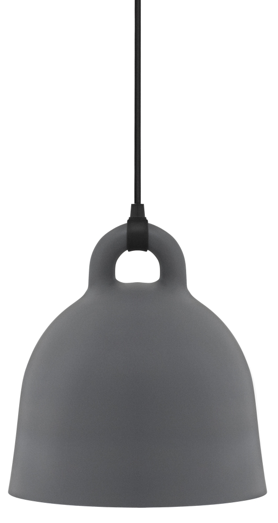 Bell Lamp Hängeleuchte Normann Copenhagen Grau Ø 35 cm