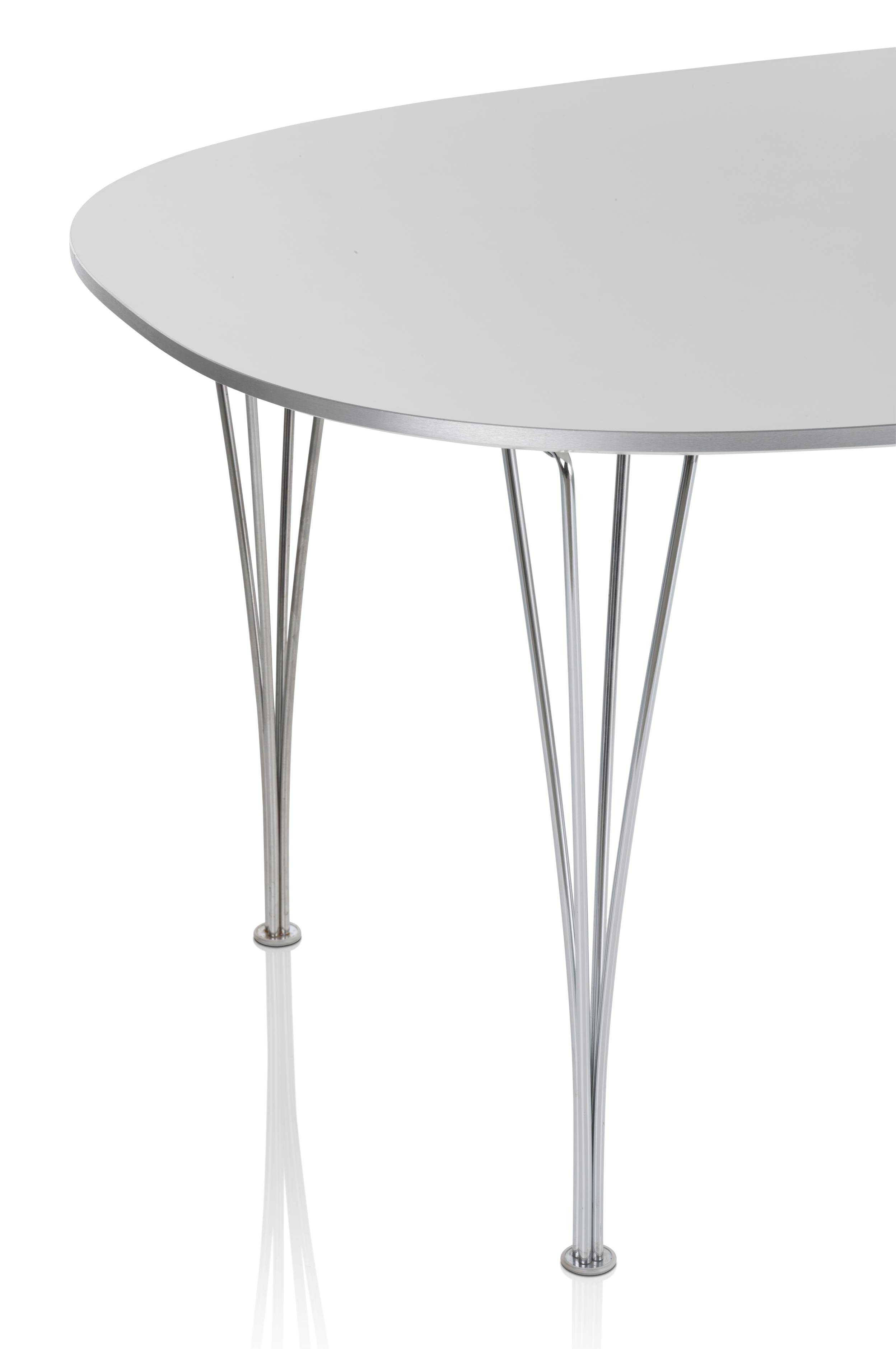 Tischserie Super Elliptisch Fritz Hansen B 170 x T 100 x H 72 cm