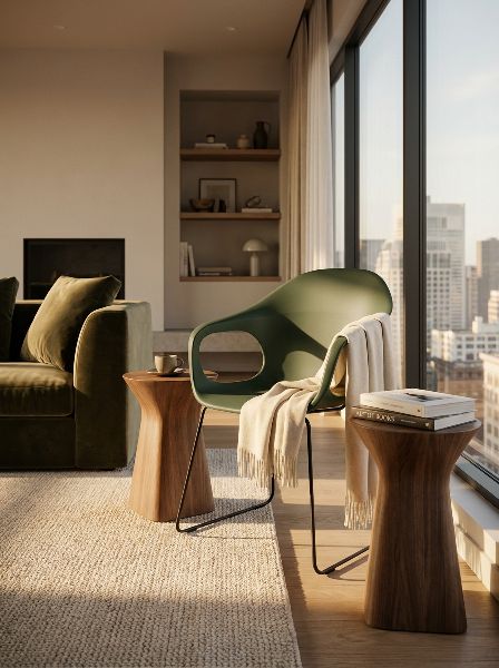 Elephantino Sessel Kufengestell Kristalia