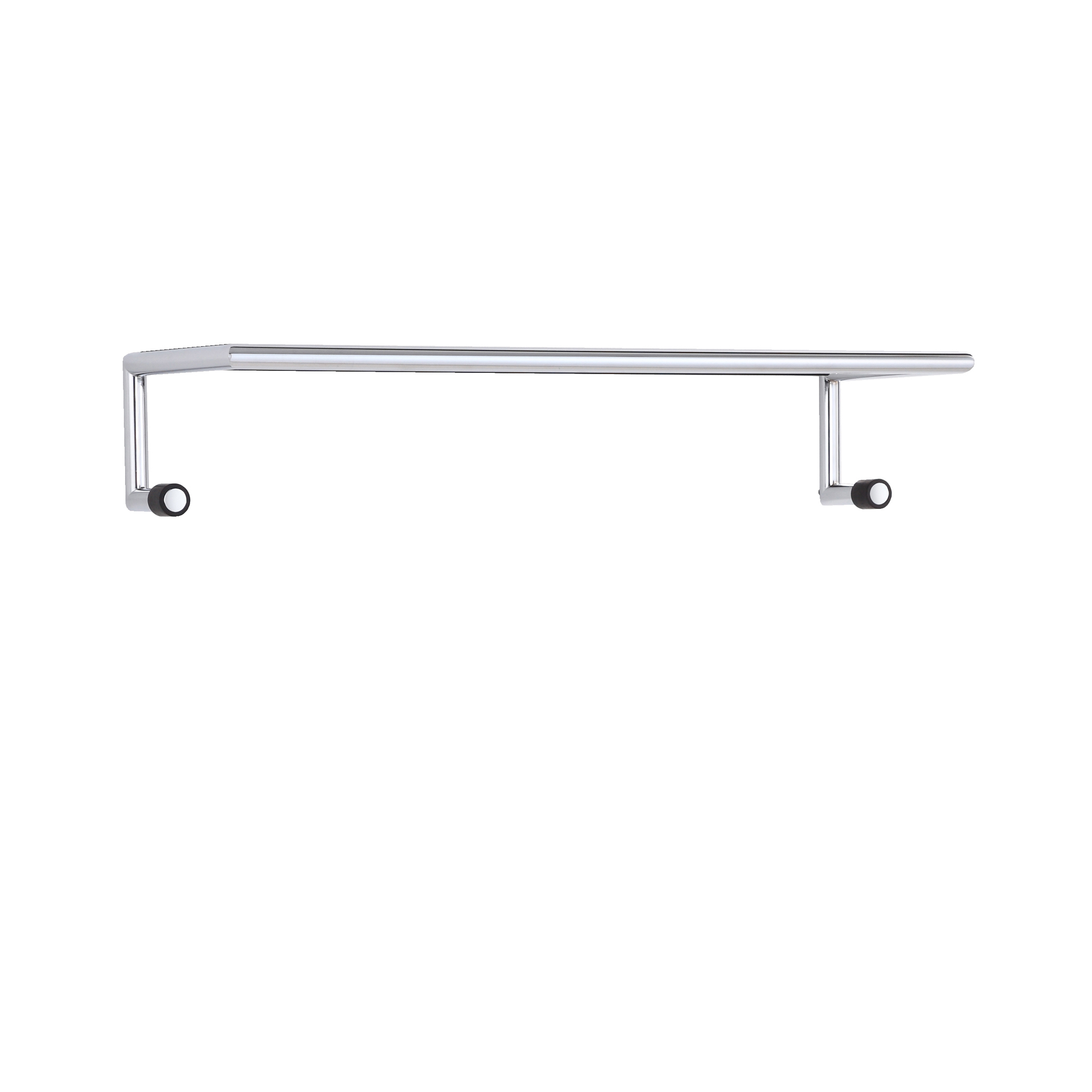 Link Wall Wandgarderobe von Mox aus verchromtem Stahl, moderne Garderobenlösung für Flur und Eingangsbereich.