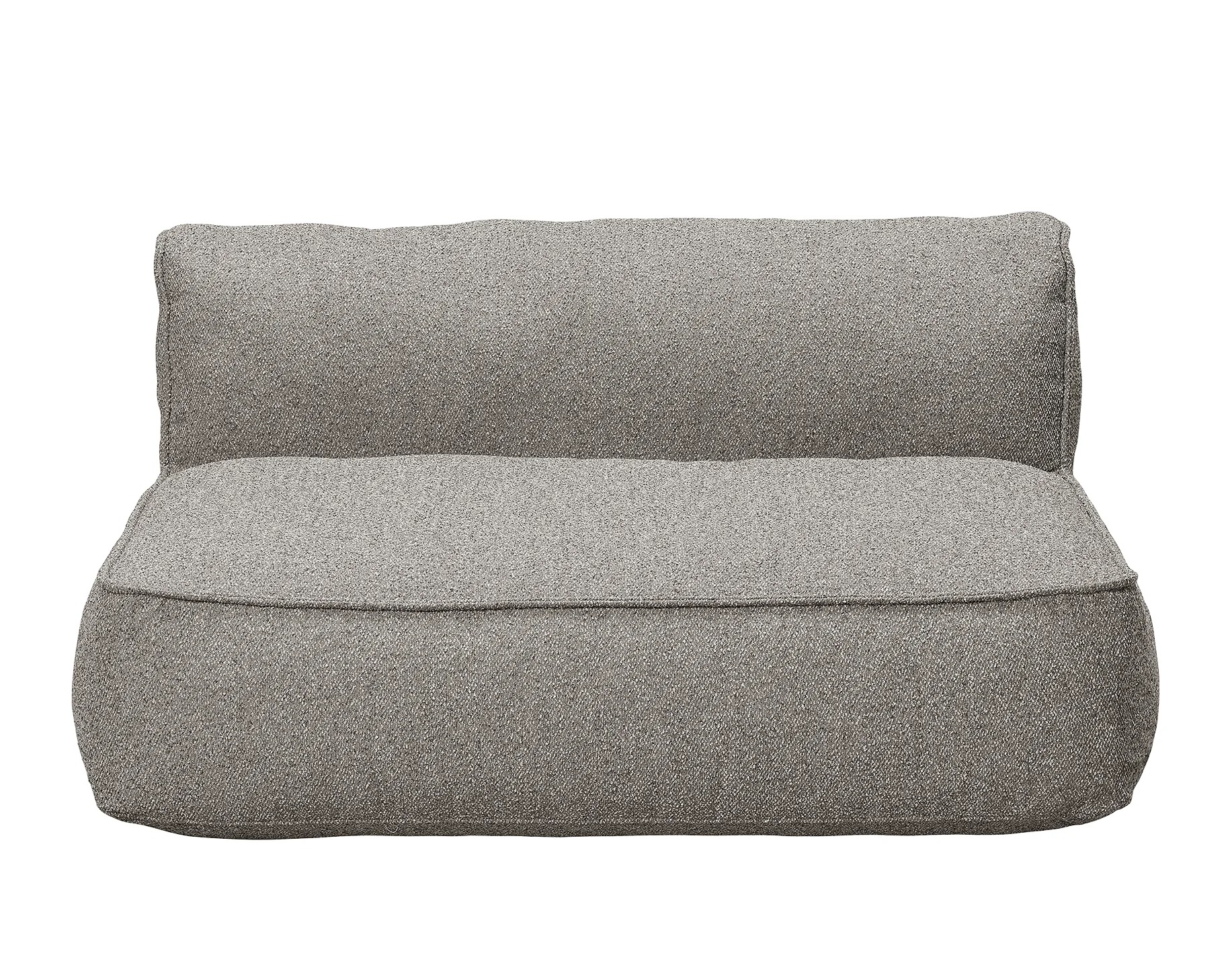 Graues Blomus Grow Outdoor Modul, 2-Sitzer Lounge Möbel für Garten und Terrasse.