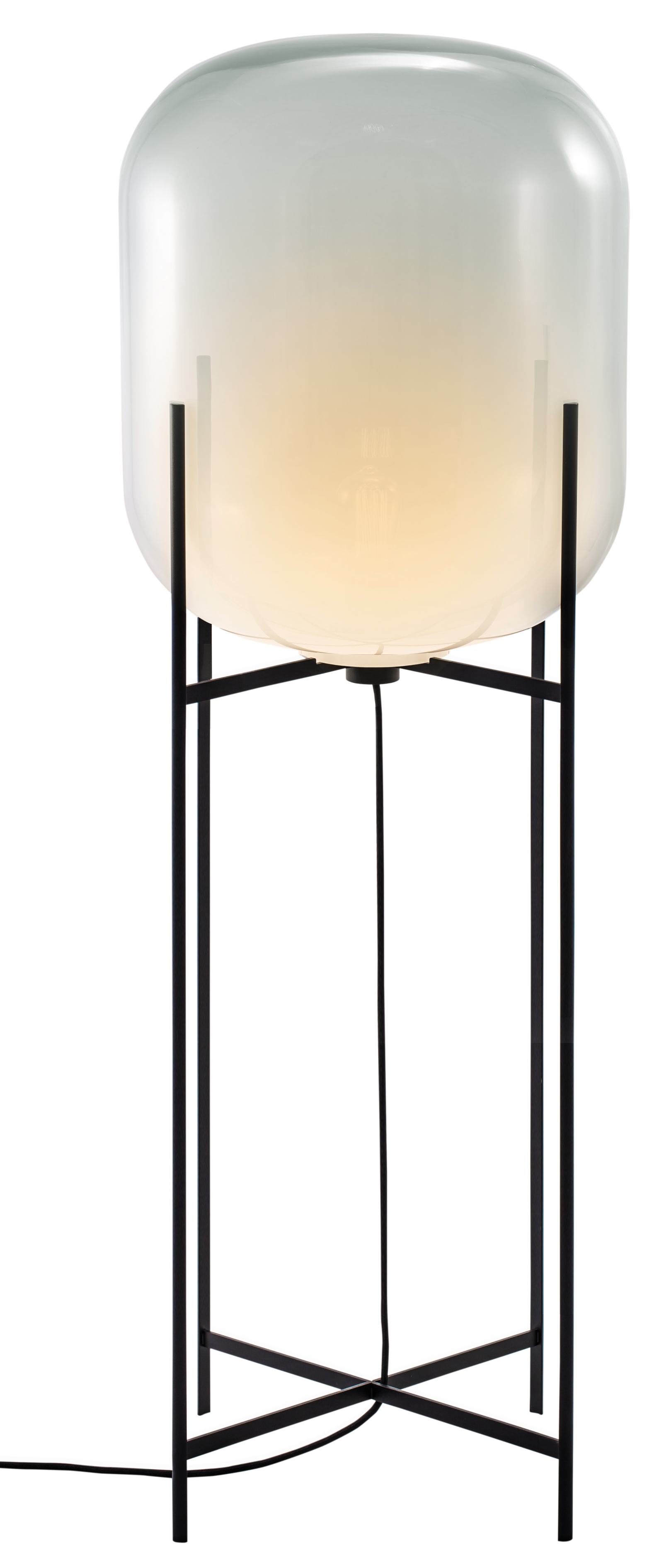 Oda Big Stehleuchte Pulpo Moonlight weiss - Gestell schwarz