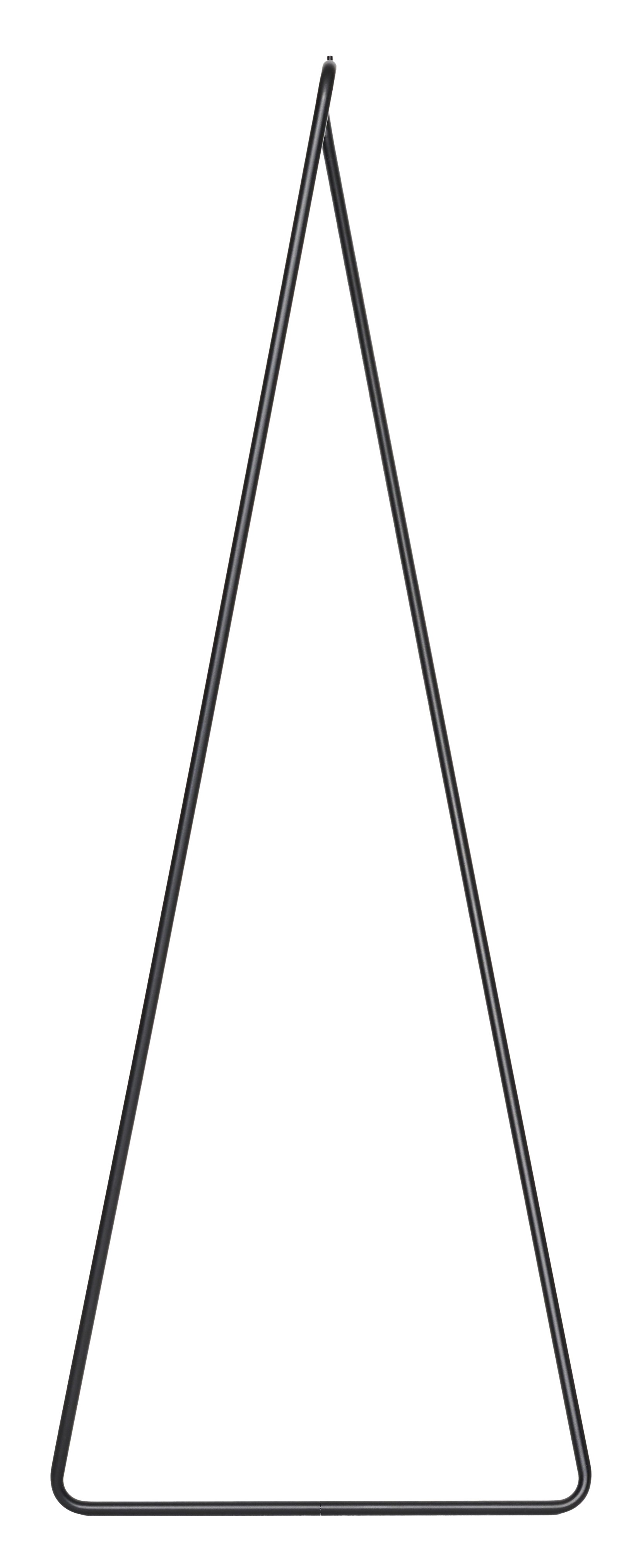 Schwarze Linnea Wandgarderobe von Schönbuch, minimalistisches Design, ideal für Flur und Garderobe.