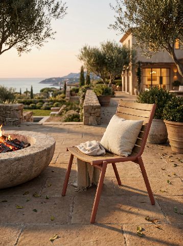 Pilotis Stuhl Teak Outdoor Fermob