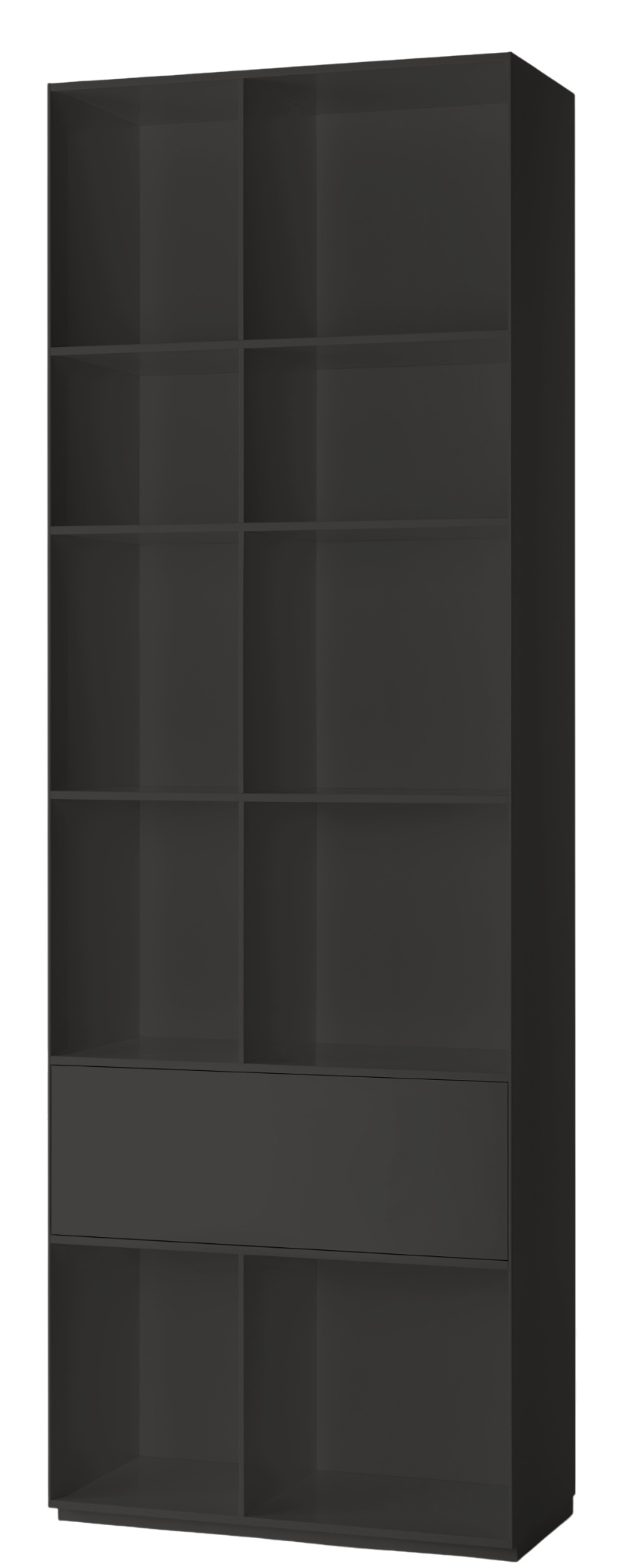 Nex Pur Regal mit Schublade und Offen Piure