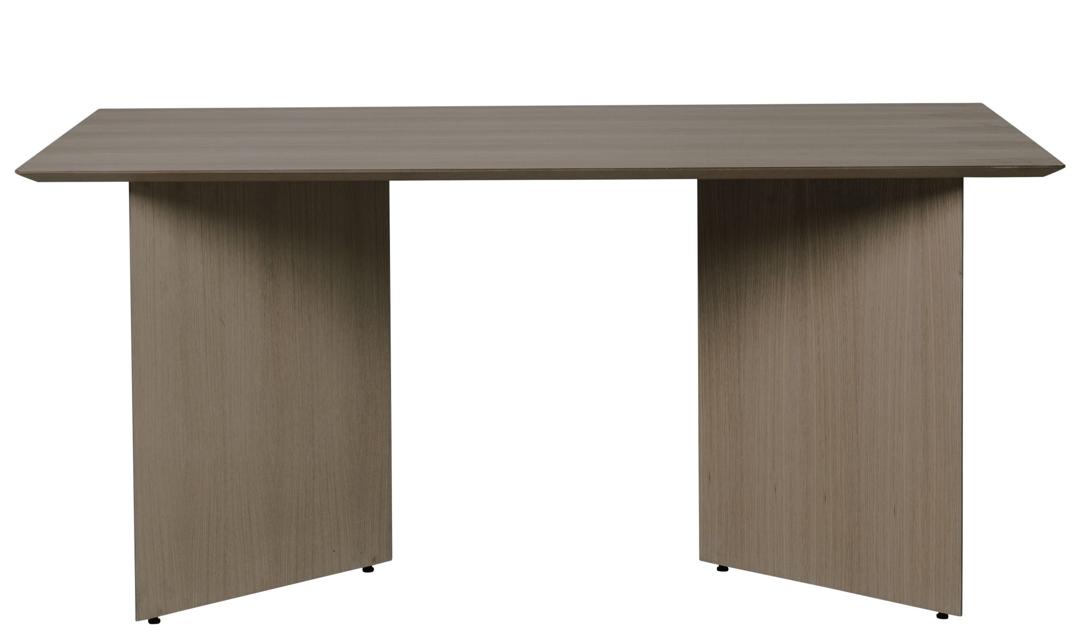 Mingle Table von Ferm Living, 160 cm, Eiche dunkel gebeizt, Esstisch, Bürotisch.