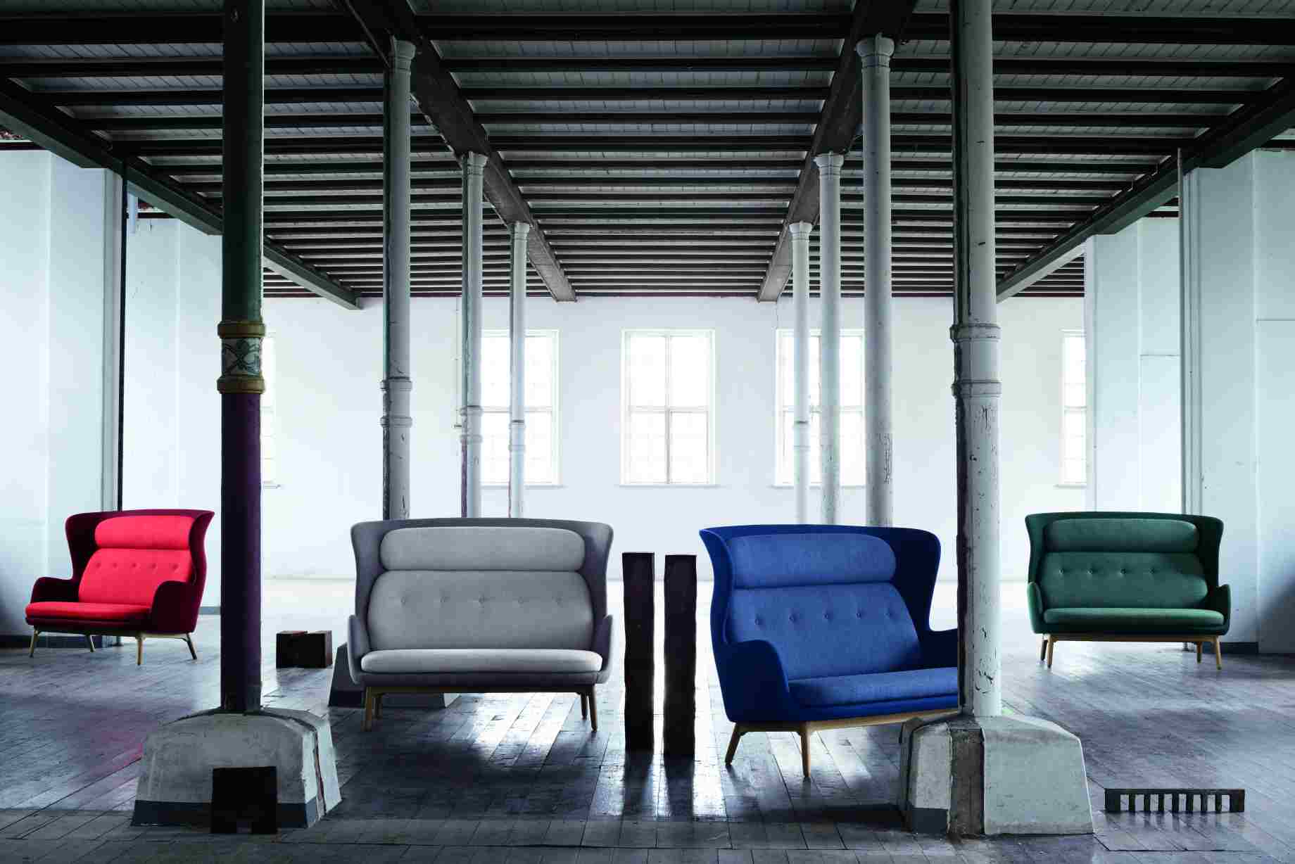 Ro 2-Sitzer Sofa Fritz Hansen