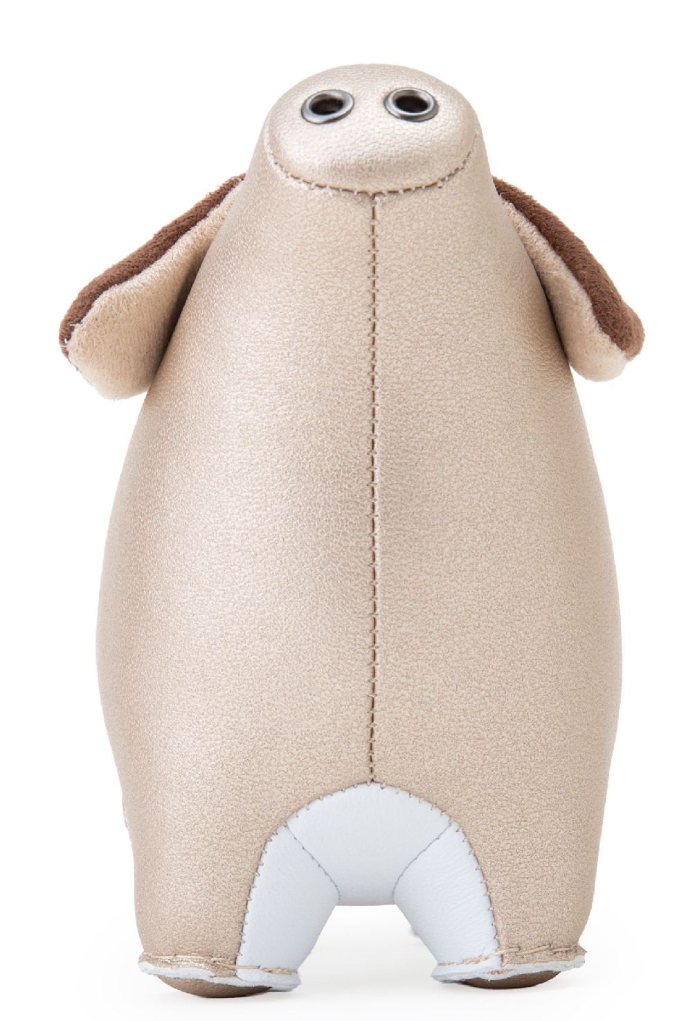 Buchstütze Schwein Piya Pearl Gold / Weiß Züny