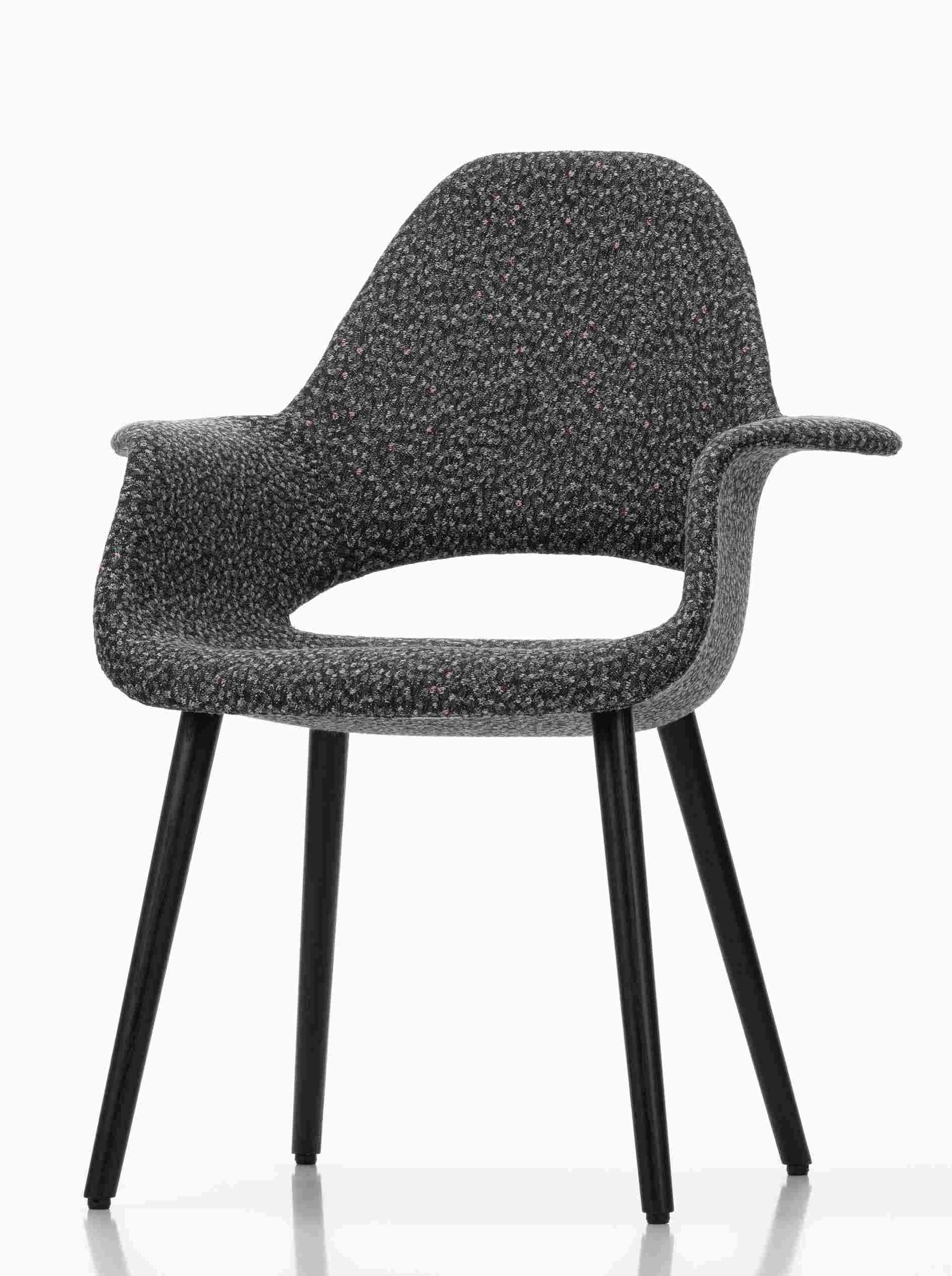 Vitra Organic Conference Stuhl mit Kvadrat Ria Stoff, LIMITED EDITION, Konferenzstuhl, Bürostuhl.