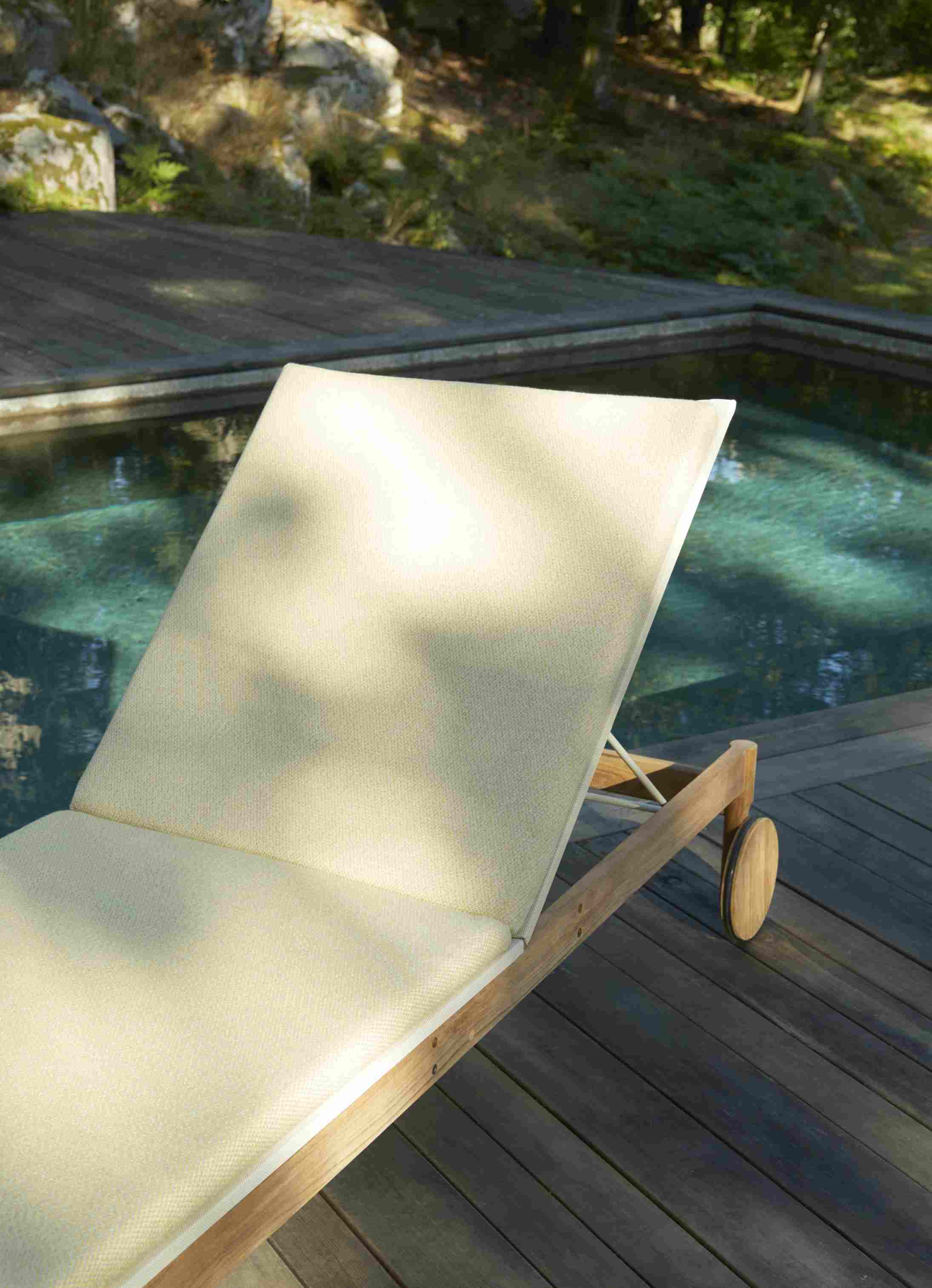 Pelagus Sunbed Sonnenliege Cushion Sitzkissen Outdoor Skagerak by Fritz Hansen 
